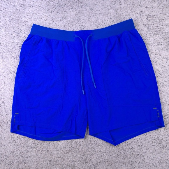 Lululemon Other - Lululemon License To Train Linerless 7 Inseam Training Shorts Mens XXL Blue